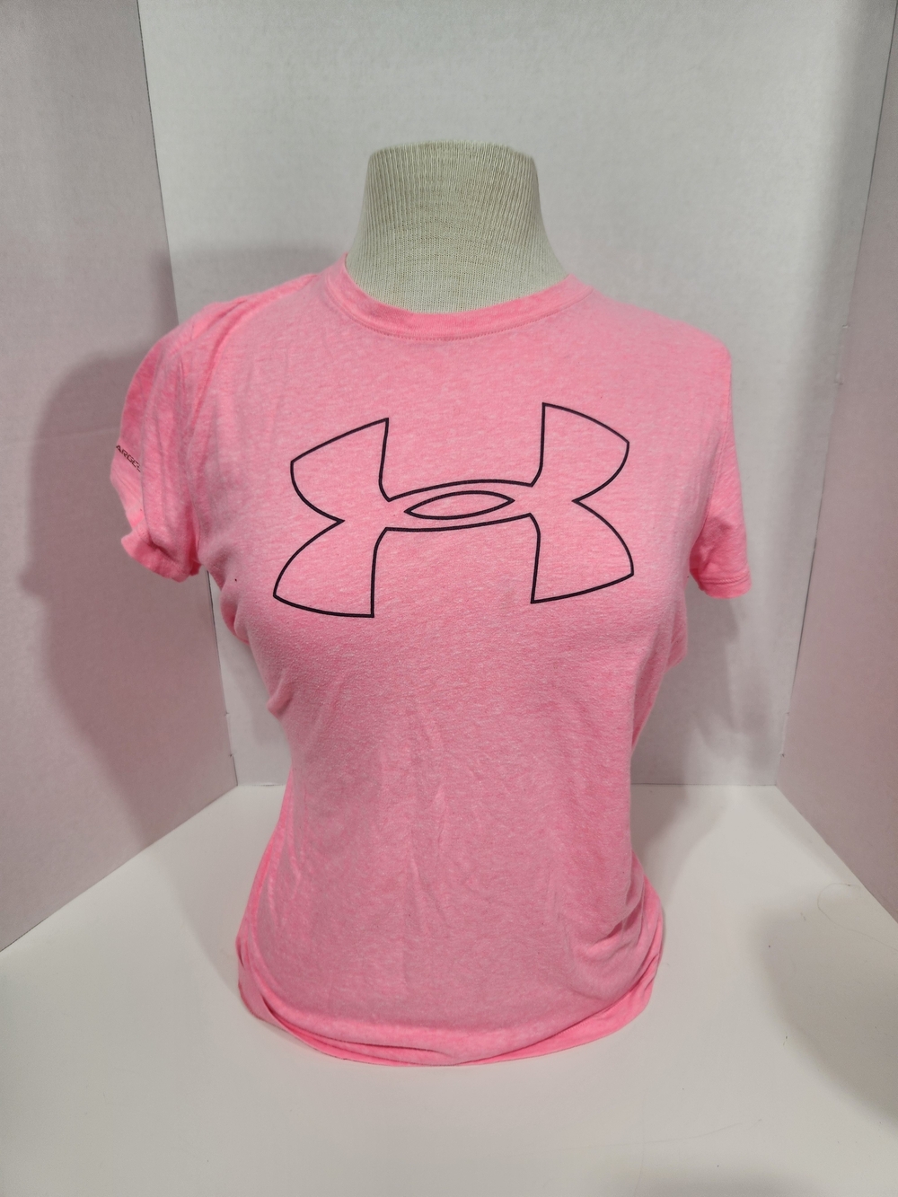 Under Armour Pink Performance Logo T-Shirt